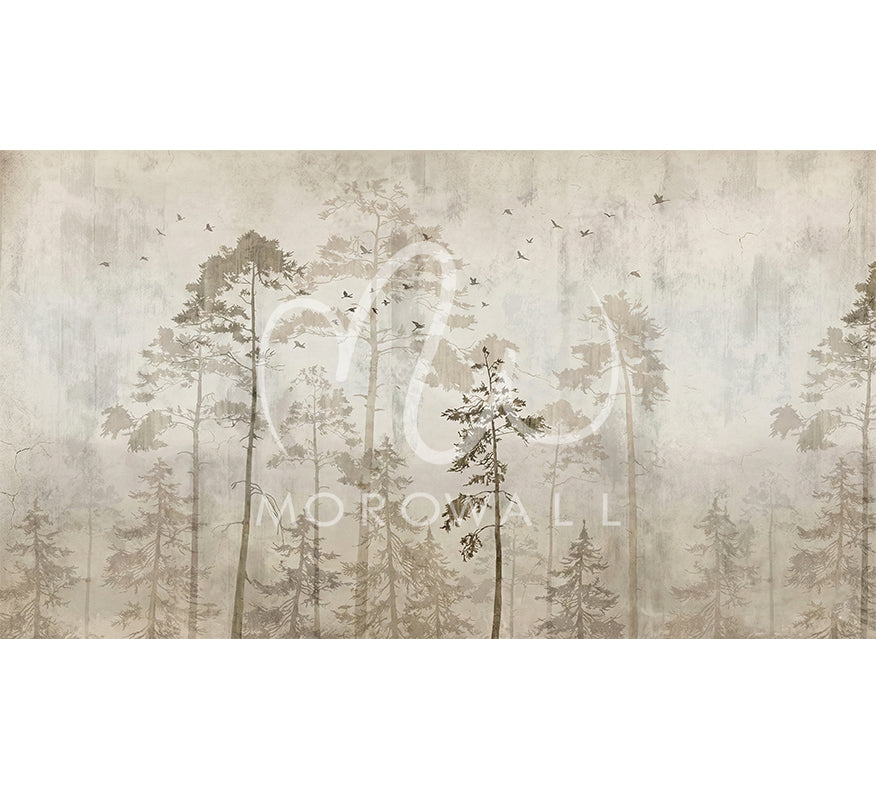 Papier Peint L'Écho des Bois BEIGE