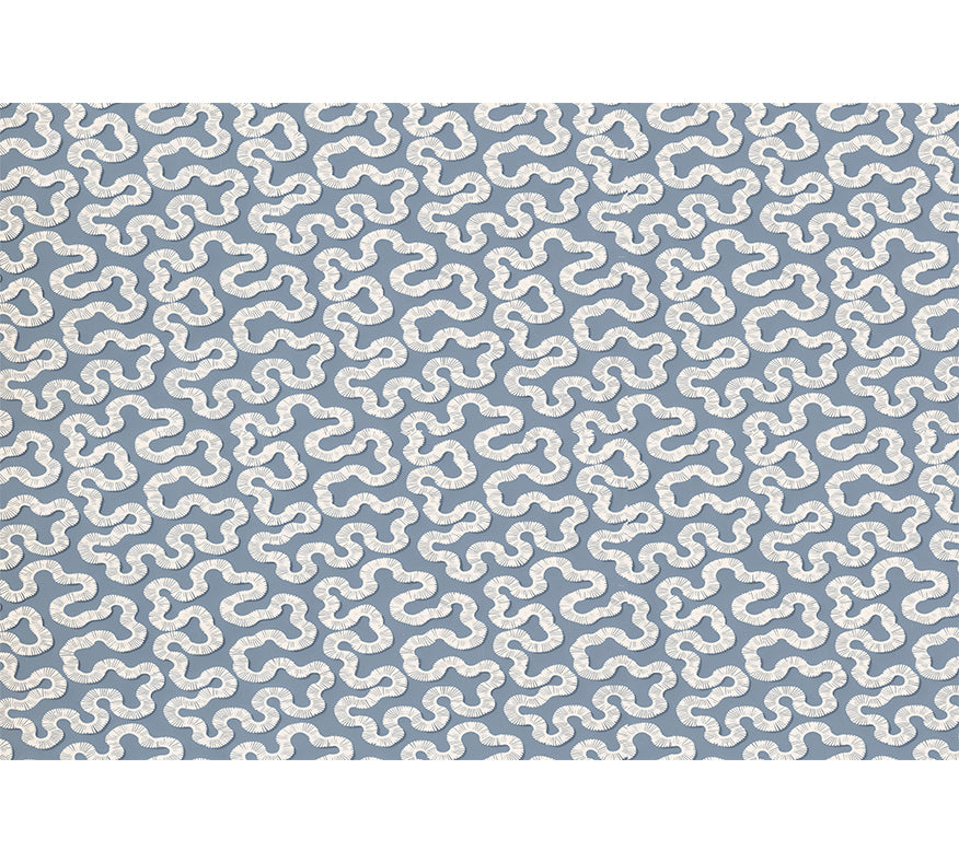 Papier Peint pattern blue Lines