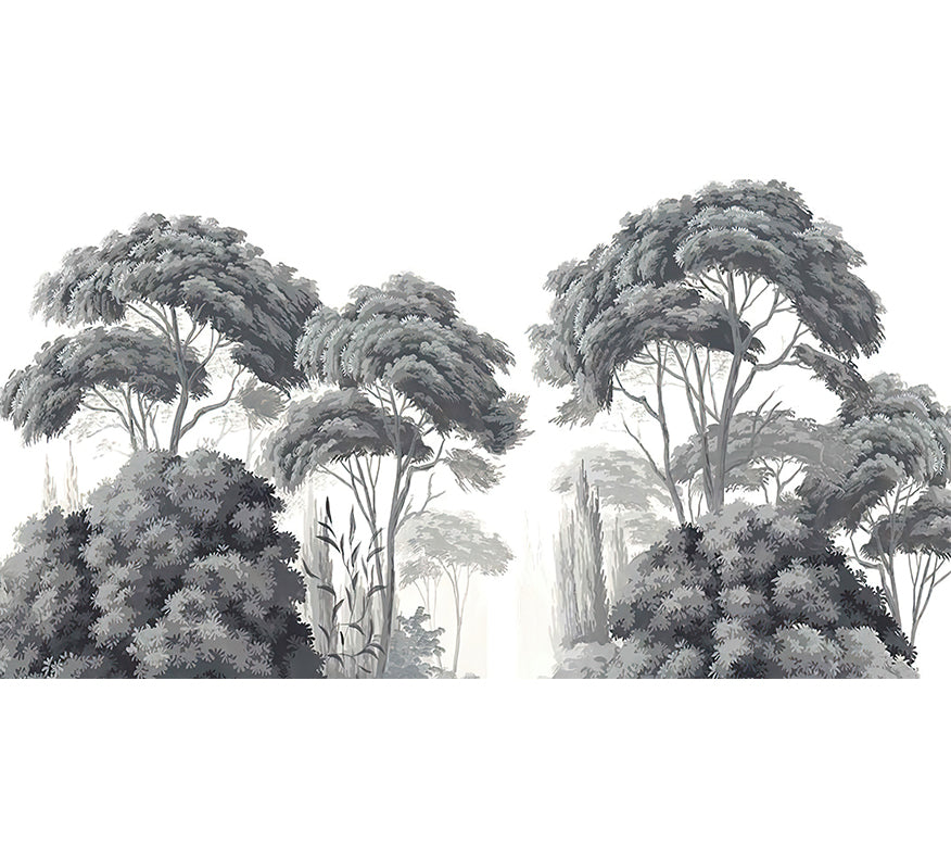 Papier Peint la forêt grise