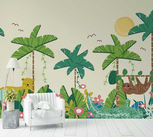 Papier Peint La Jungle Japonaise