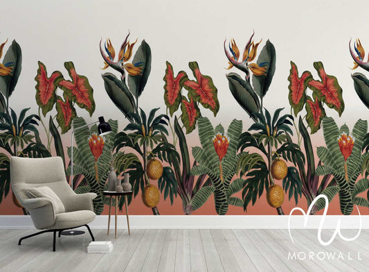 Papier Peint Terre des Merveilles Tropicales