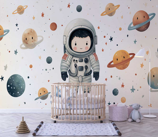 Papier Peint le petit Astronaute