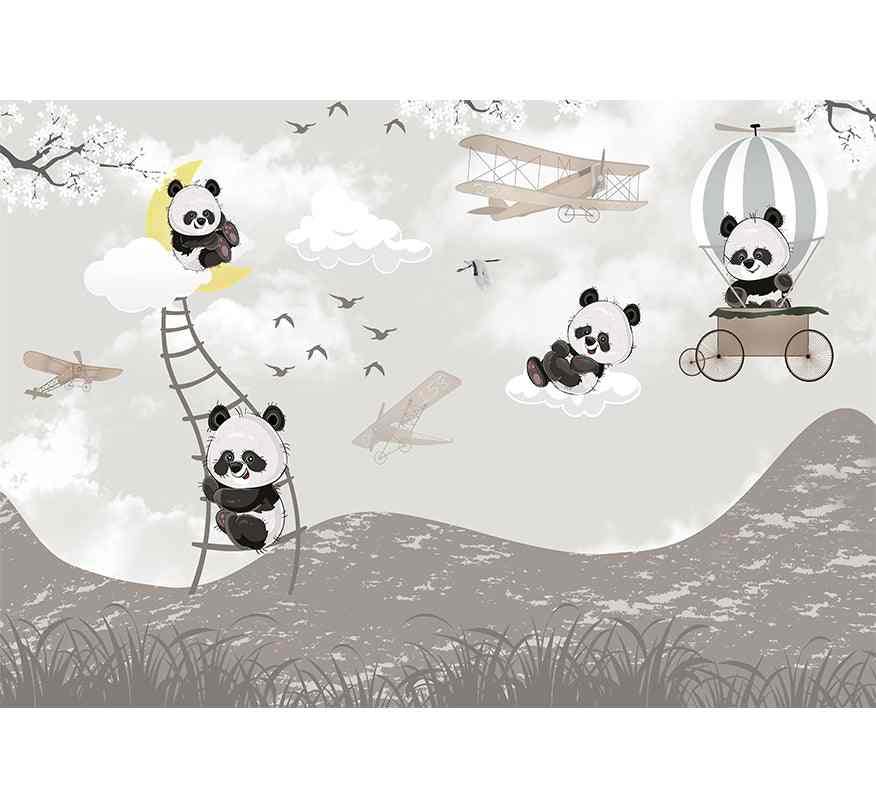 Papier Peint Panda - Morowall 